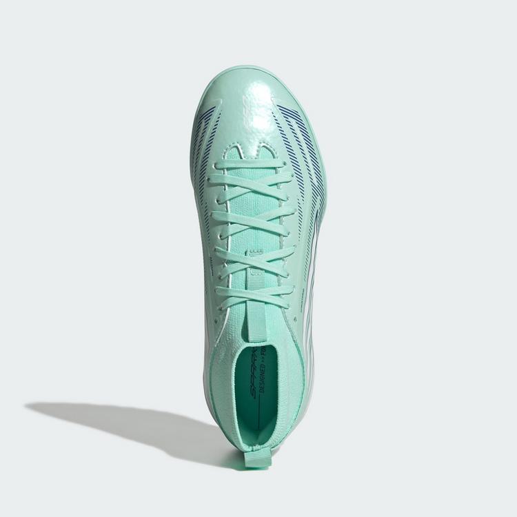 adidas adidas F50 Sparkfusion League Kids Fu&szlig;ballschuhe Kinder - Clear Mint / Cloud White / Solar Purple - 0 | SportScheck