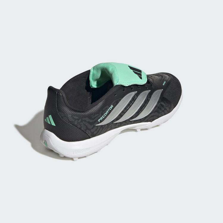adidas adidas Predator League Kids Fu&szlig;ballschuh, Fu&szlig;ballschuhe Kinder - Core Black / Silver Metallic / Pulse Mint - 3 | SportScheck