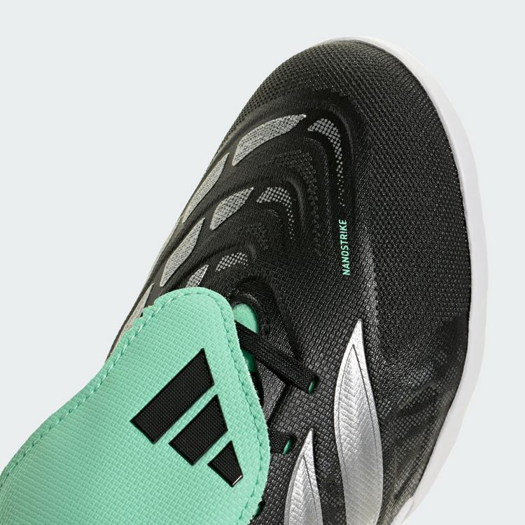 adidas adidas Predator League Kids Fu&szlig;ballschuh, Fu&szlig;ballschuhe Kinder - Core Black / Silver Metallic / Pulse Mint - 5 | SportScheck