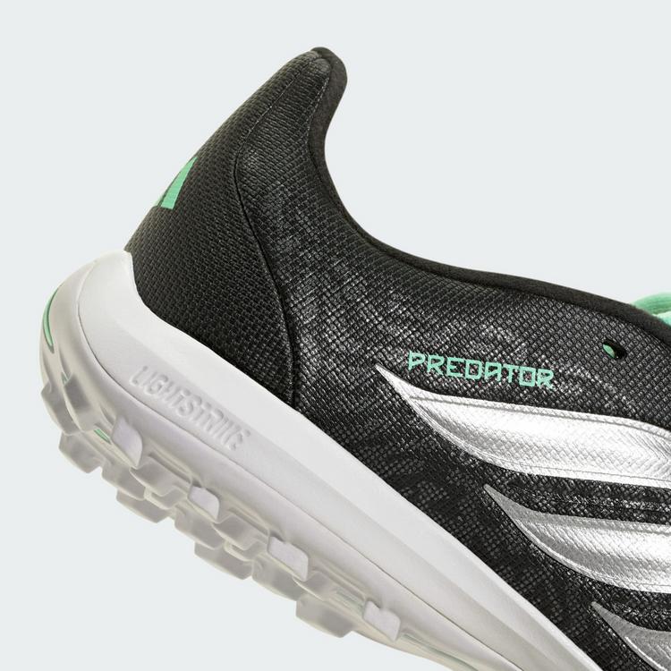 adidas adidas Predator League Kids Fu&szlig;ballschuh, Fu&szlig;ballschuhe Kinder - Core Black / Silver Metallic / Pulse Mint - 6 | SportScheck
