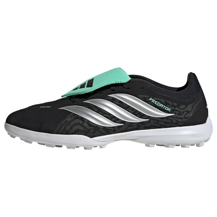 adidas adidas Predator League Fu&szlig;ballschuh, Fu&szlig;ballschuhe - Core Black / Silver Metallic / Pulse Mint - 0 | SportScheck