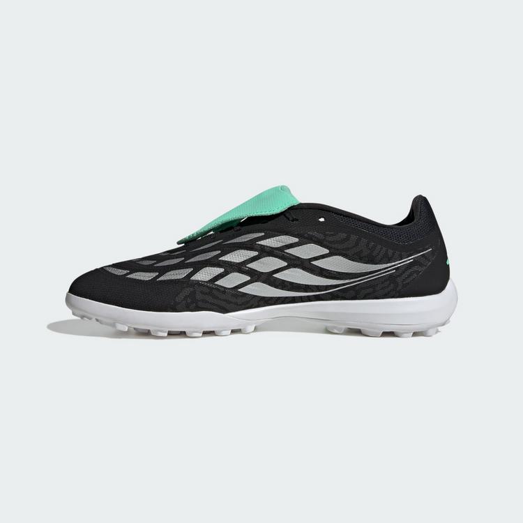 adidas adidas Predator League Fu&szlig;ballschuh, Fu&szlig;ballschuhe - Core Black / Silver Metallic / Pulse Mint - 4 | SportScheck
