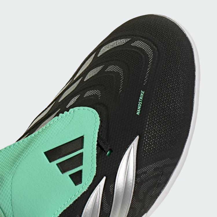 adidas adidas Predator League Fu&szlig;ballschuh, Fu&szlig;ballschuhe - Core Black / Silver Metallic / Pulse Mint - 5 | SportScheck