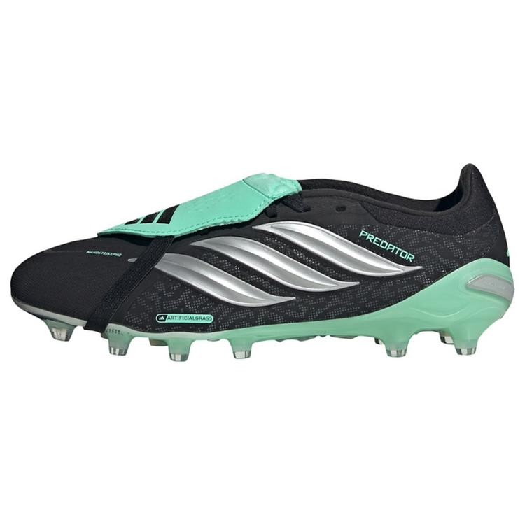 adidas adidas Predator Pro Fu&szlig;ballschuh, Kunstrasen, Fu&szlig;ballschuhe - Core Black / Silver Metallic / Pulse Mint - 0 | SportScheck