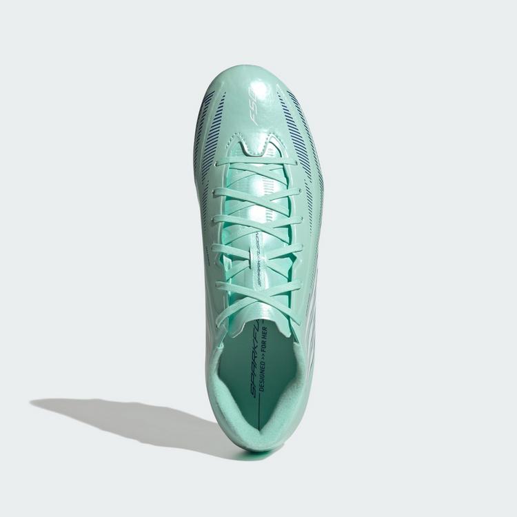 adidas adidas F50 SPARKFUSION LEAGUE Fu&szlig;ballschuh, Fu&szlig;ballschuhe Damen - Clear Mint / Cloud White / Solar Purple - 0 | SportScheck
