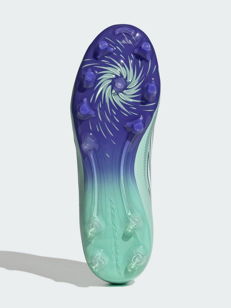 adidas adidas F50 SPARKFUSION LEAGUE Fu&szlig;ballschuh, Fu&szlig;ballschuhe Damen - Clear Mint / Cloud White / Solar Purple - 1 | SportScheck