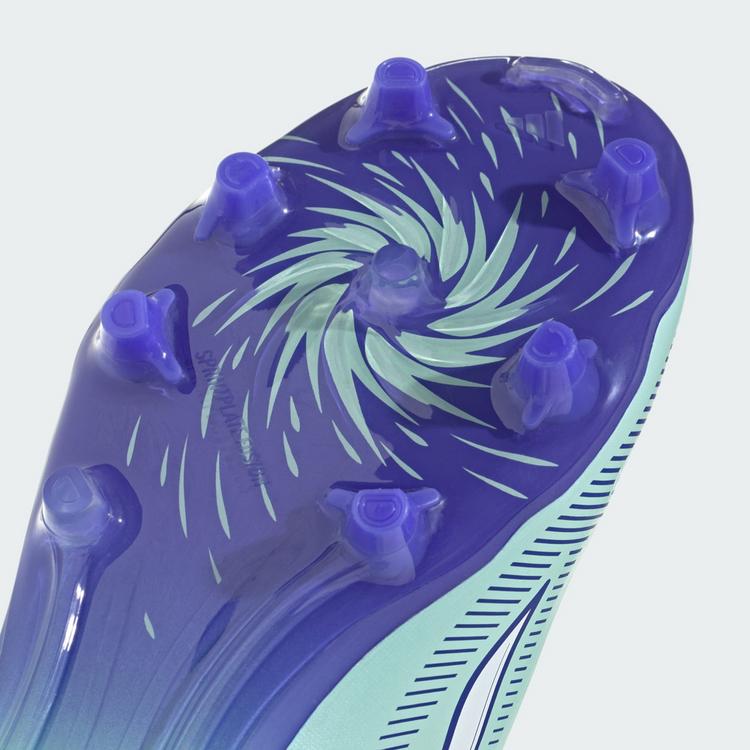 adidas adidas F50 SPARKFUSION LEAGUE Fu&szlig;ballschuh, Fu&szlig;ballschuhe Damen - Clear Mint / Cloud White / Solar Purple - 5 | SportScheck