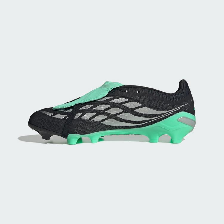 adidas adidas Predator League Fu&szlig;ballschuh, feste Fu&szlig;ballschuhe - Core Black / Silver Metallic / Pulse Mint - 4 | SportScheck