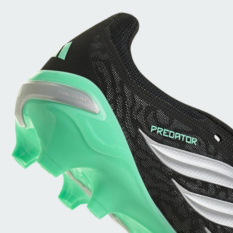 adidas adidas Predator League Fu&szlig;ballschuh, feste Fu&szlig;ballschuhe - Core Black / Silver Metallic / Pulse Mint - 6 | SportScheck