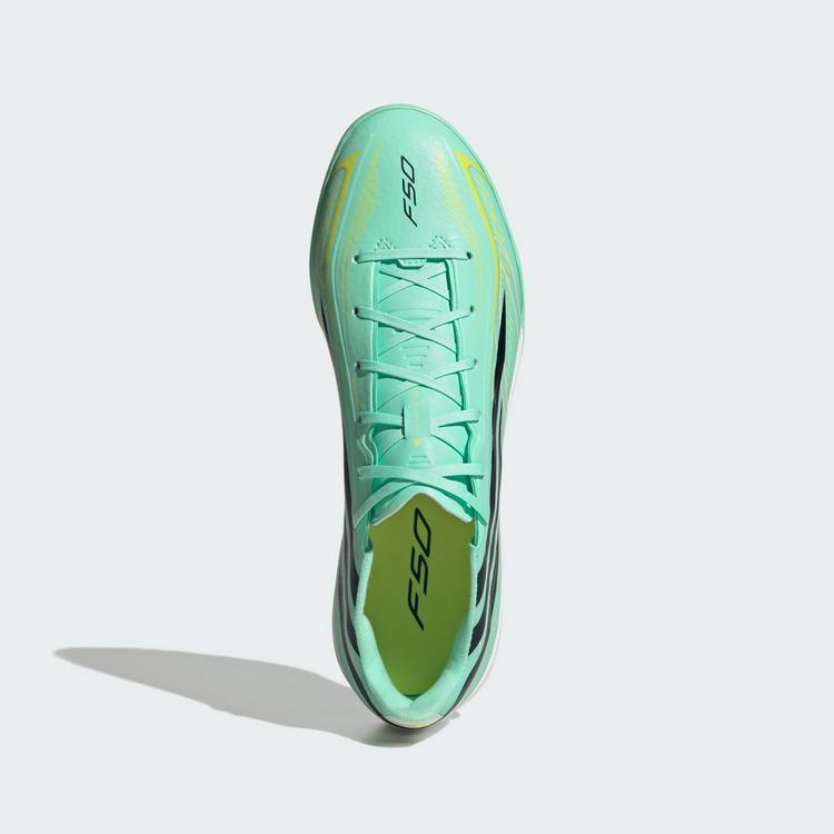 adidas adidas F50 HYPERFAST LEAGUE Fu&szlig;ballschuh, Fu&szlig;ballschuhe - Pulse Mint / Night Navy / Solar Lemon - 0 | SportScheck