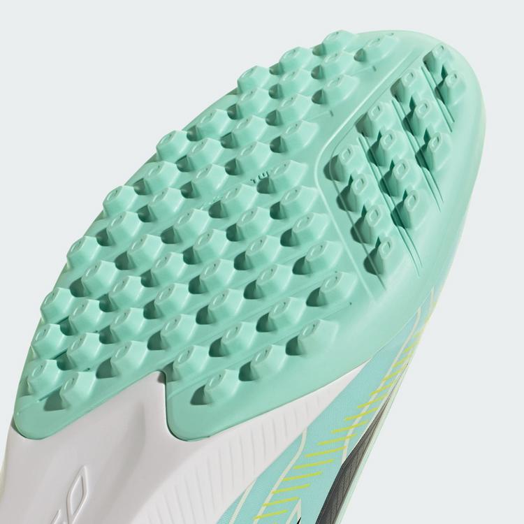 adidas adidas F50 HYPERFAST LEAGUE Fu&szlig;ballschuh, Fu&szlig;ballschuhe - Pulse Mint / Night Navy / Solar Lemon - 6 | SportScheck