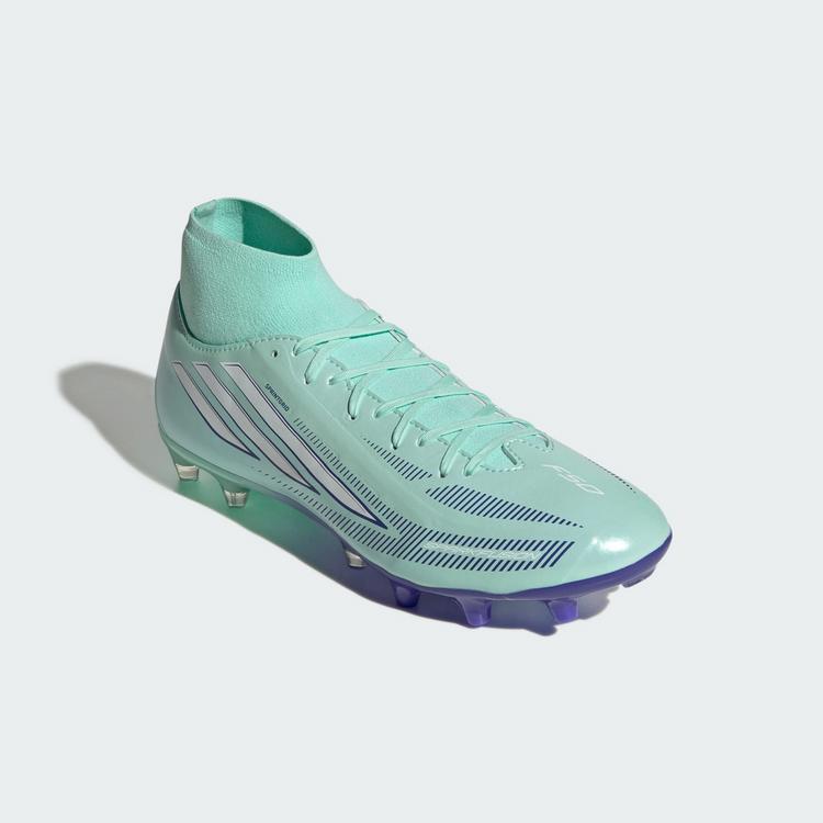 adidas adidas F50 SPARKFUSION LEAGUE Fu&szlig;ballschuh, Fu&szlig;ballschuhe Damen - Clear Mint / Cloud White / Solar Purple - 2 | SportScheck