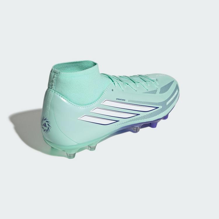 adidas adidas F50 SPARKFUSION LEAGUE Fu&szlig;ballschuh, Fu&szlig;ballschuhe Damen - Clear Mint / Cloud White / Solar Purple - 3 | SportScheck