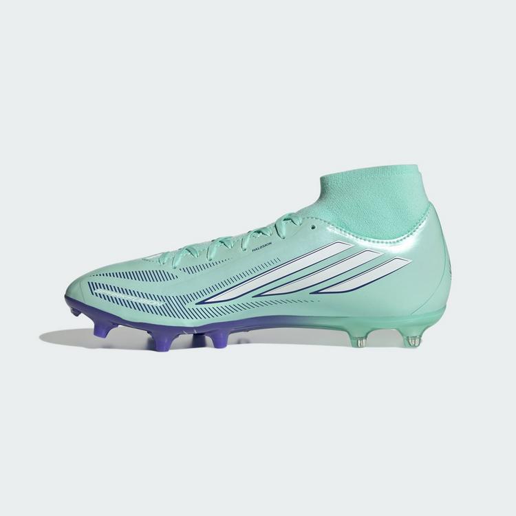 adidas adidas F50 SPARKFUSION LEAGUE Fu&szlig;ballschuh, Fu&szlig;ballschuhe Damen - Clear Mint / Cloud White / Solar Purple - 4 | SportScheck