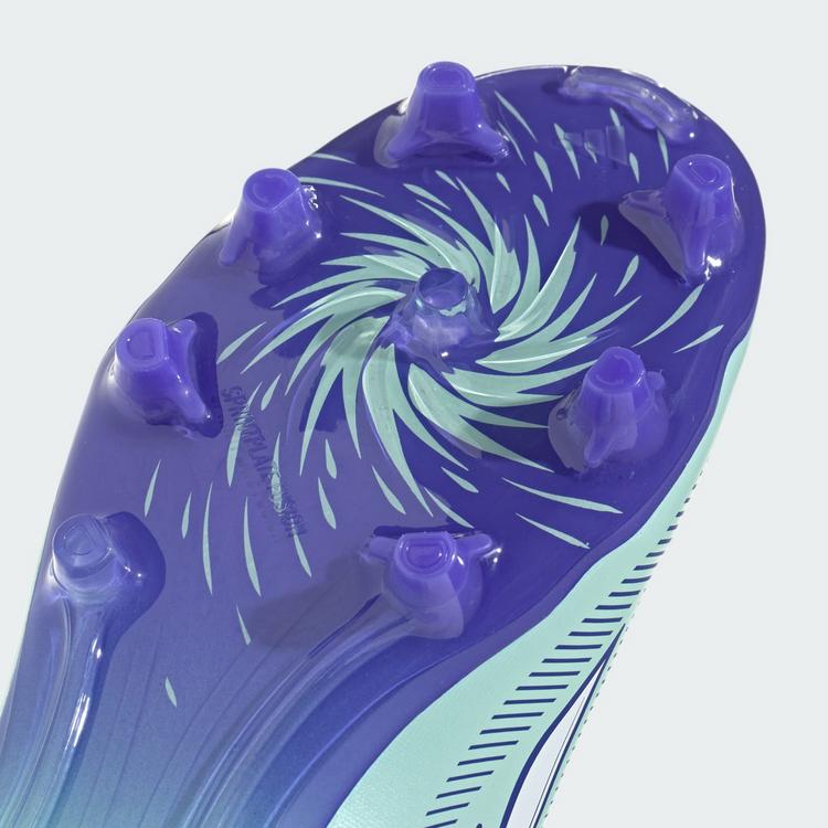 adidas adidas F50 SPARKFUSION LEAGUE Fu&szlig;ballschuh, Fu&szlig;ballschuhe Damen - Clear Mint / Cloud White / Solar Purple - 5 | SportScheck