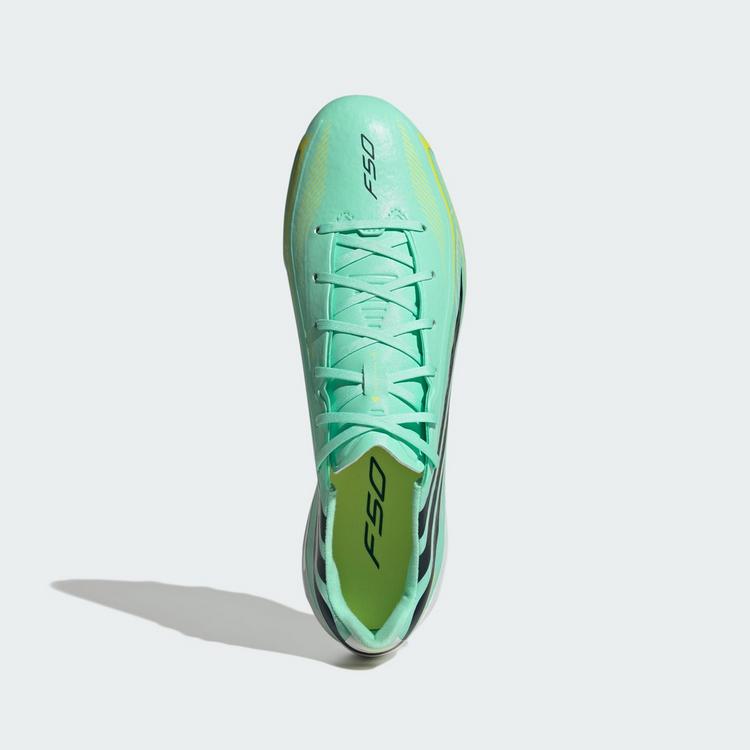 adidas adidas F50 Hyperfast League Fu&szlig;ballschuh, Fu&szlig;ballschuhe - Pulse Mint / Night Navy / Solar Lemon - 0 | SportScheck