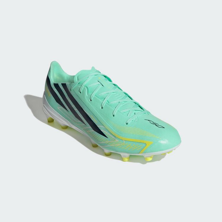 adidas adidas F50 Hyperfast League Fu&szlig;ballschuh, Fu&szlig;ballschuhe - Pulse Mint / Night Navy / Solar Lemon - 2 | SportScheck