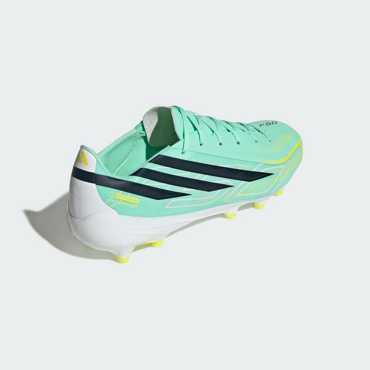 adidas adidas F50 Hyperfast League Fu&szlig;ballschuh, Fu&szlig;ballschuhe - Pulse Mint / Night Navy / Solar Lemon - 3 | SportScheck