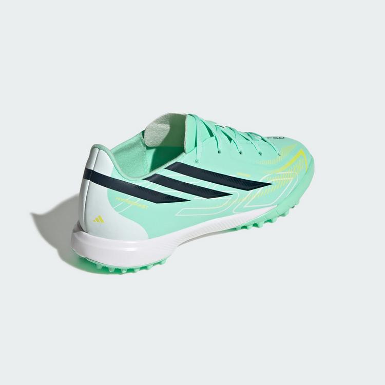 adidas adidas F50 HYPERFAST LEAGUE Kids Fu&szlig;ballschuh, Fu&szlig;ballschuhe Kinder - Pulse Mint / Night Navy / Solar Lemon - 3 | SportScheck