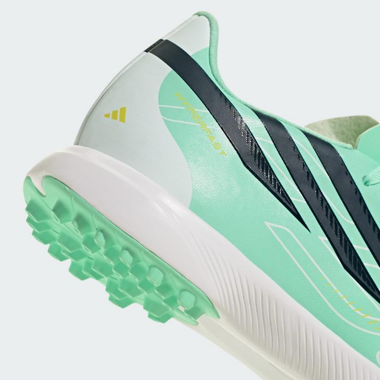 adidas adidas F50 HYPERFAST LEAGUE Kids Fu&szlig;ballschuh, Fu&szlig;ballschuhe Kinder - Pulse Mint / Night Navy / Solar Lemon - 5 | SportScheck