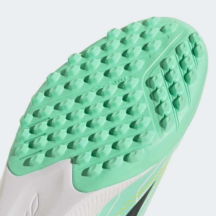 adidas adidas F50 HYPERFAST LEAGUE Kids Fu&szlig;ballschuh, Fu&szlig;ballschuhe Kinder - Pulse Mint / Night Navy / Solar Lemon - 6 | SportScheck