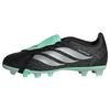 adidas PREDATOR CLUB Kids Fu&szlig;ballschuh, feste Fu&szlig;ballschuhe Kinder - Core Black / Silver Metallic / Pulse Mint