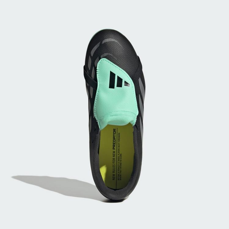 adidas adidas PREDATOR CLUB Kids Fu&szlig;ballschuh, feste Fu&szlig;ballschuhe Kinder - Core Black / Silver Metallic / Pulse Mint - 0 | SportScheck