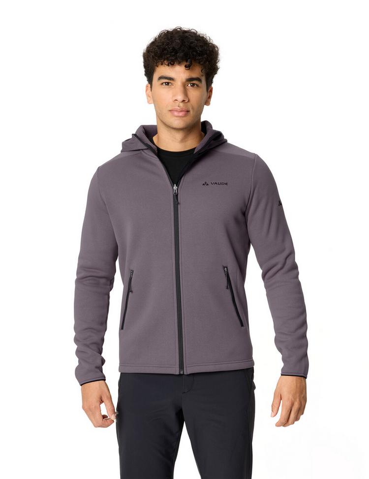VAUDE VAUDE Men's Idris Fleece Hoody Outdoorjacke Herren - purple ash - 0 | SportScheck