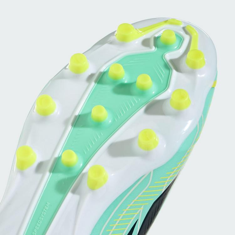 adidas adidas F50 HYPERFAST LEAGUE Fu&szlig;ballschuh, Fu&szlig;ballschuhe - Pulse Mint / Night Navy / Solar Lemon - 5 | SportScheck