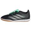 adidas PREDATOR CLUB Sala Kids Fu&szlig;ballschuhe Kinder - Core Black / Silver Metallic / Pulse Mint