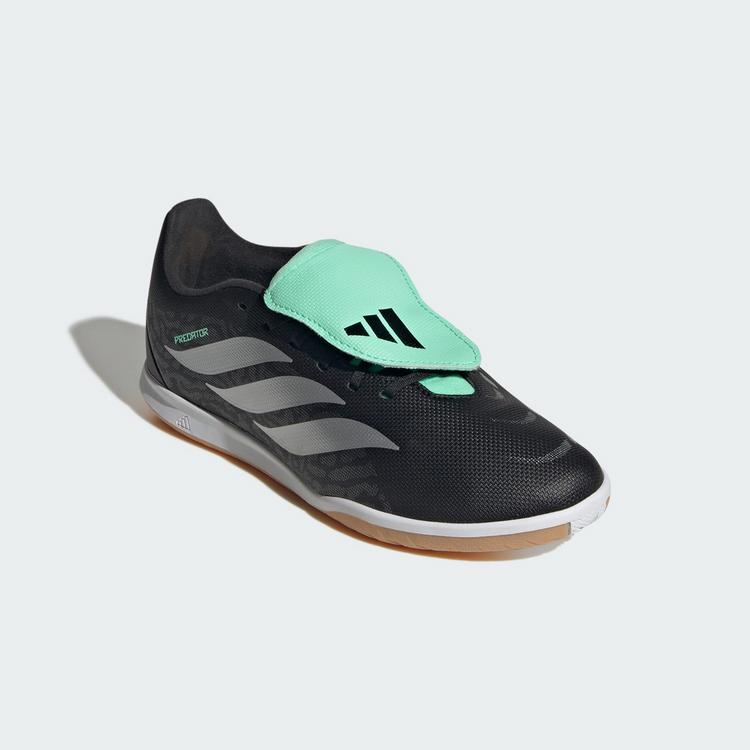 adidas adidas PREDATOR CLUB Sala Kids Fu&szlig;ballschuhe Kinder - Core Black / Silver Metallic / Pulse Mint - 2 | SportScheck