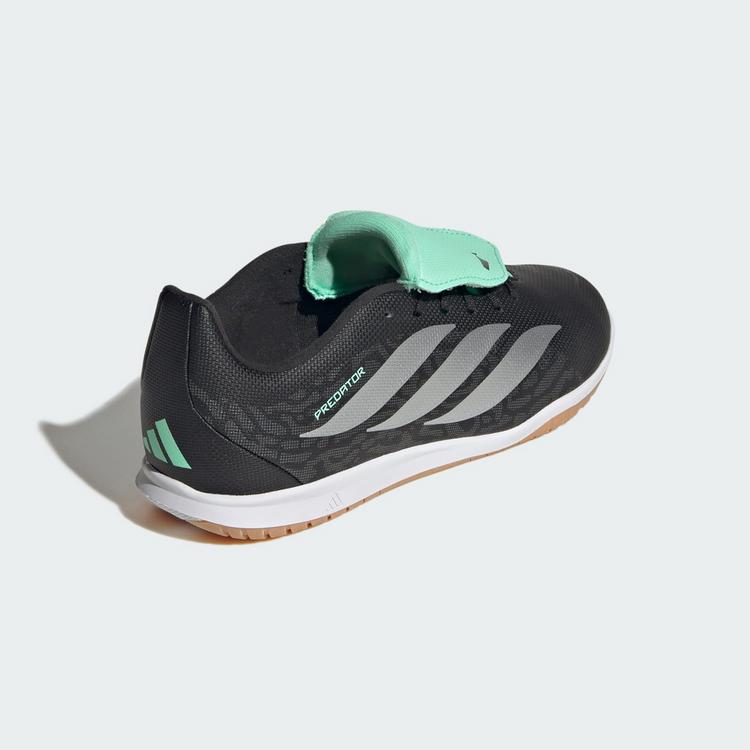 adidas adidas PREDATOR CLUB Sala Kids Fu&szlig;ballschuhe Kinder - Core Black / Silver Metallic / Pulse Mint - 3 | SportScheck