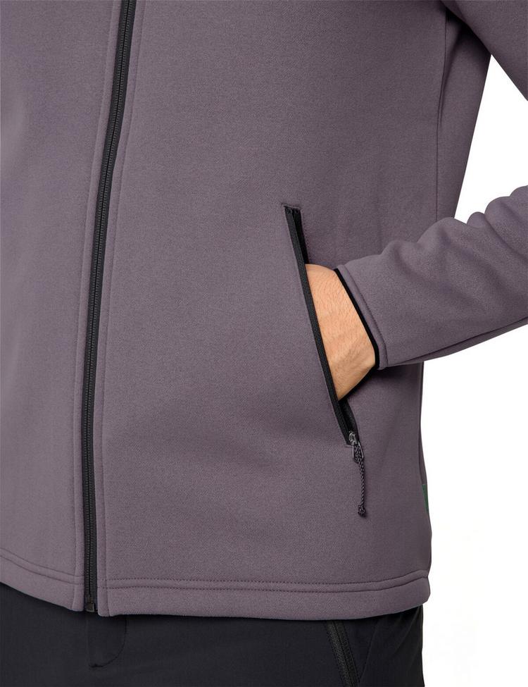 VAUDE VAUDE Men's Idris Fleece Hoody Outdoorjacke Herren - purple ash - 0 | SportScheck