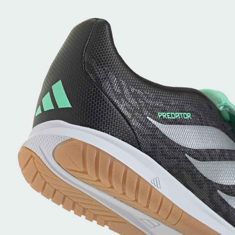 adidas adidas PREDATOR CLUB Sala Kids Fu&szlig;ballschuhe Kinder - Core Black / Silver Metallic / Pulse Mint - 6 | SportScheck