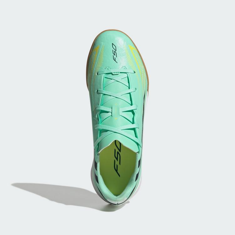 adidas adidas F50 Hyperfast League Kids Fu&szlig;ballschuh, Fu&szlig;ballschuhe Kinder - Pulse Mint / Night Navy / Solar Lemon - 0 | SportScheck