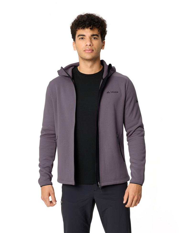 VAUDE VAUDE Men's Idris Fleece Hoody Outdoorjacke Herren - purple ash - 2 | SportScheck