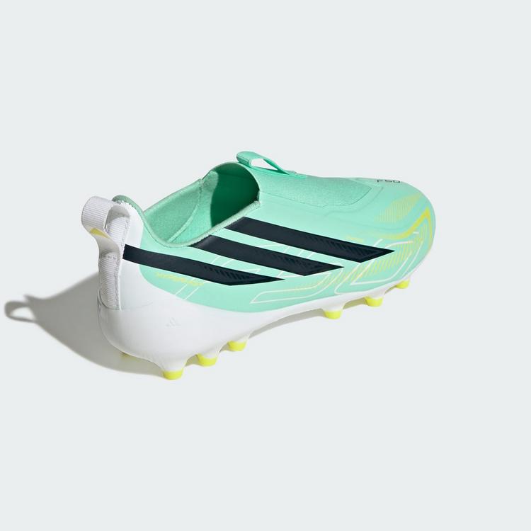 adidas adidas F50 HYPERFAST LEAGUE Kids Fu&szlig;ballschuh, Fu&szlig;ballschuhe Kinder - Pulse Mint / Night Navy / Solar Lemon - 3 | SportScheck