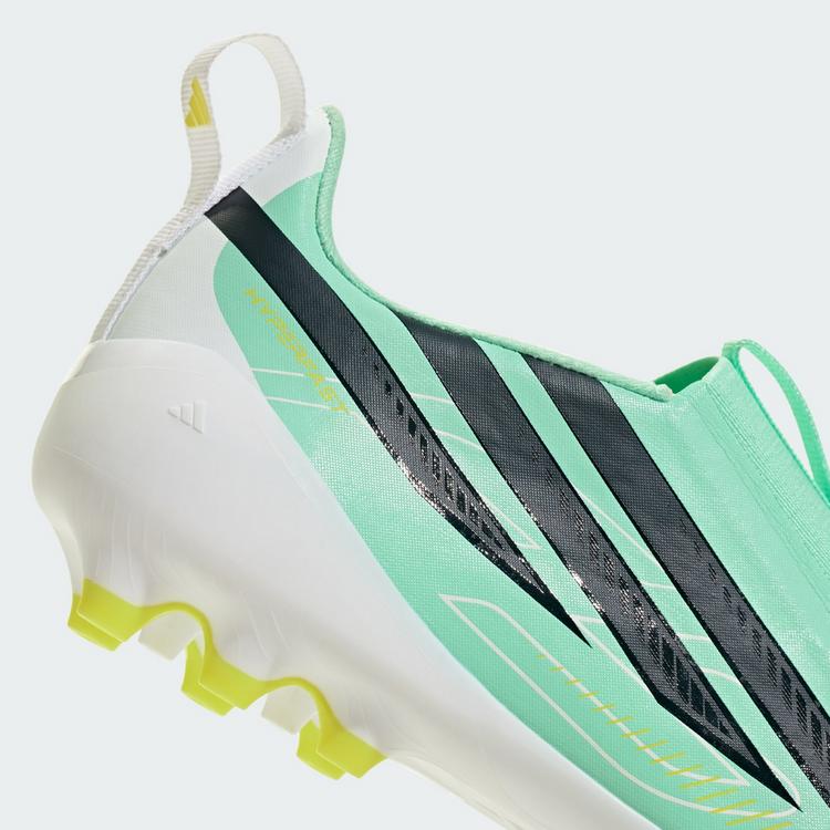 adidas adidas F50 HYPERFAST LEAGUE Kids Fu&szlig;ballschuh, Fu&szlig;ballschuhe Kinder - Pulse Mint / Night Navy / Solar Lemon - 6 | SportScheck
