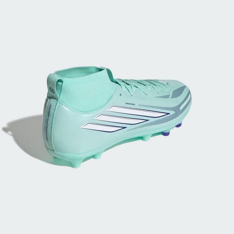 adidas adidas F50 SPARKFUSION LEAGUE Kids Fu&szlig;ballschuhe Kinder - Clear Mint / Cloud White / Solar Purple - 3 | SportScheck