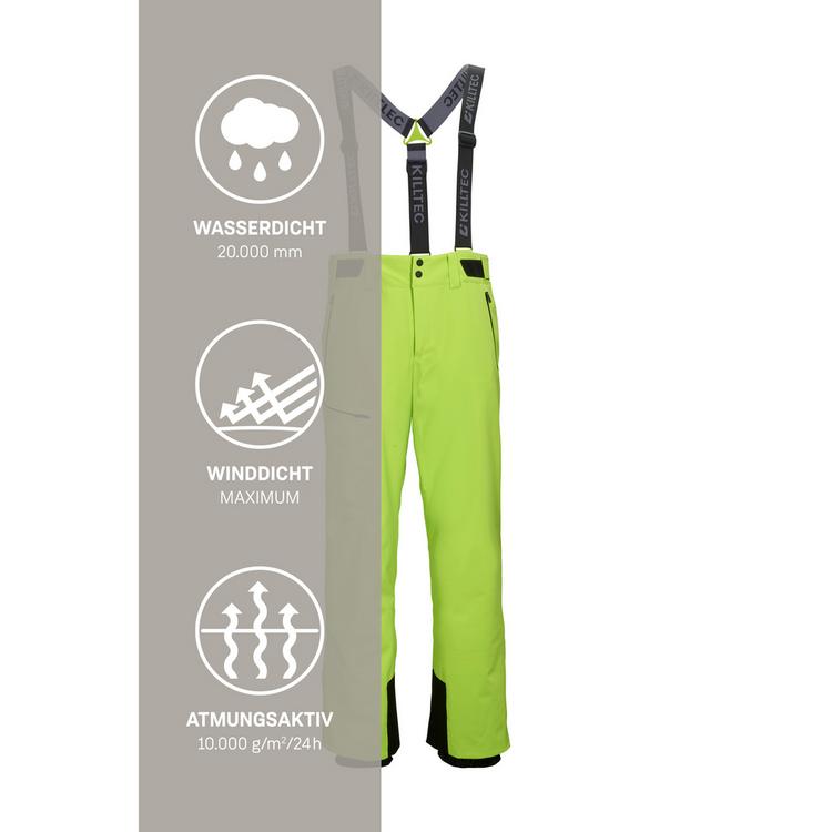 KILLTEC KILLTEC Skihose Herren - Gr&uuml;n2034 - 4 | SportScheck