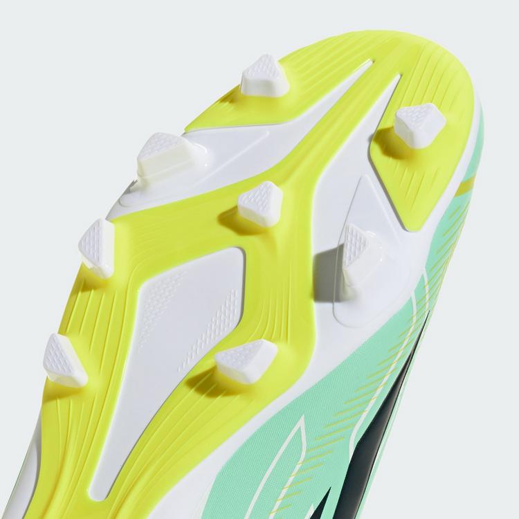 adidas adidas F50 HYPERFAST CLUB Fu&szlig;ballschuh, feste Fu&szlig;ballschuhe - Pulse Mint / Night Navy / Solar Lemon - 6 | SportScheck