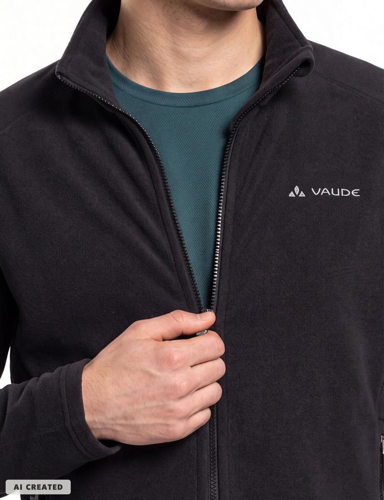 VAUDE VAUDE Men's Professional Fleece Jacket Outdoorjacke Herren - black - 1 | SportScheck