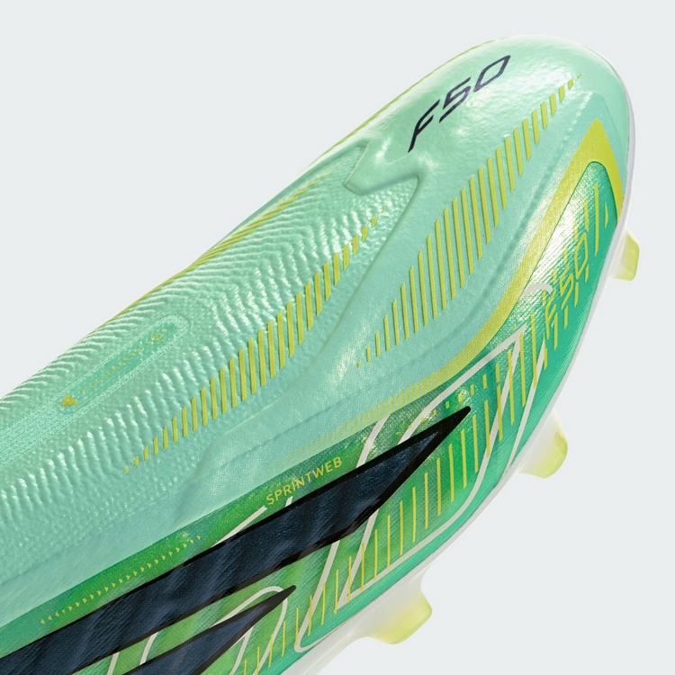 adidas adidas F50 HYPERFAST PRO Fu&szlig;ballschuh, feste Fu&szlig;ballschuhe - Pulse Mint / Core Black / Solar Lemon - 5 | SportScheck