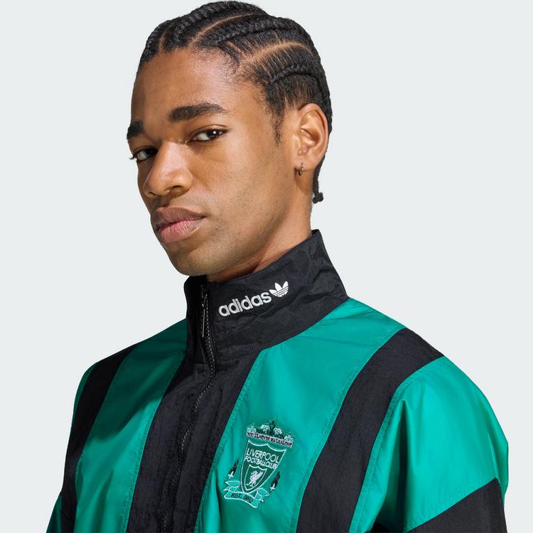 adidas adidas FC Liverpool EQT Trainingsjacke Trainingsjacke Herren - Black / Equipment Green - 1 | SportScheck