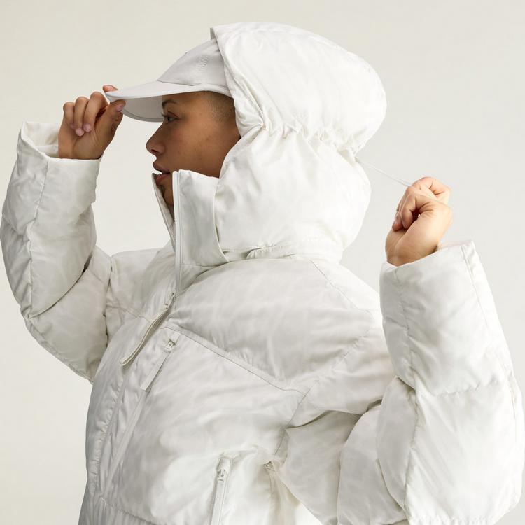 adidas adidas adidas by Stella McCartney Winterjacke, Outdoorjacke Damen - Core White / Orbit Grey - 0 | SportScheck