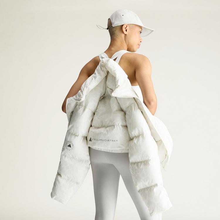 adidas adidas adidas by Stella McCartney Winterjacke, Outdoorjacke Damen - Core White / Orbit Grey - 1 | SportScheck