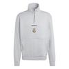 adidas Juventus Turin EQT Top, Rei&szlig;verschluss Sweatshirt Herren - Medium Grey Heather