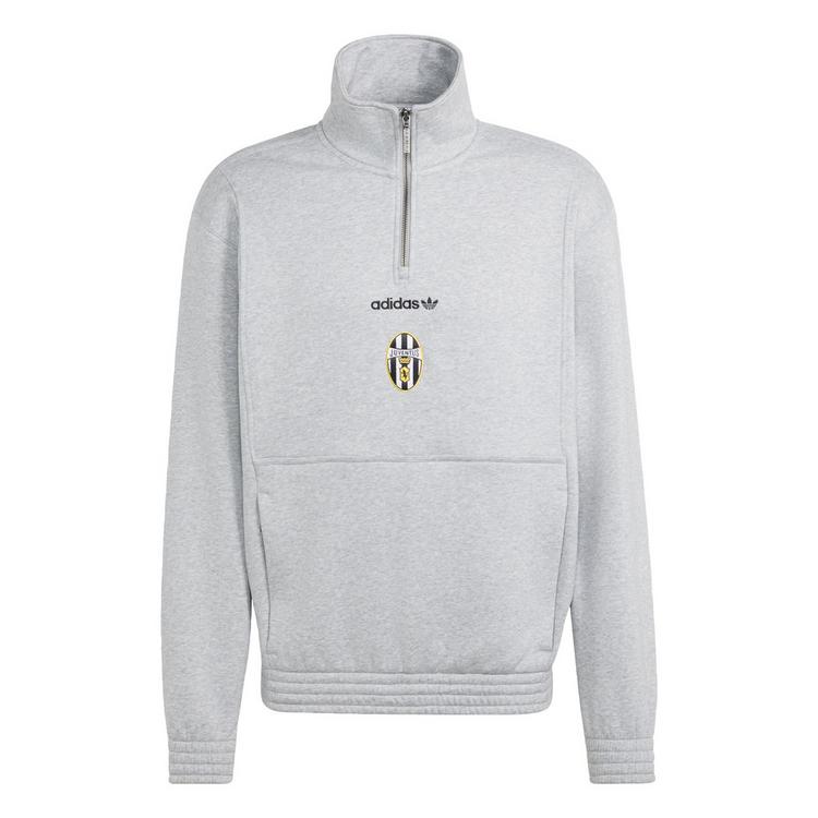 adidas adidas Juventus Turin EQT Top, Rei&szlig;verschluss Sweatshirt Herren - Medium Grey Heather - 0 | SportScheck