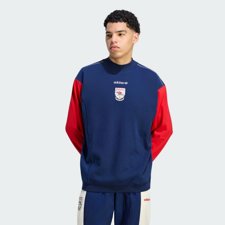 adidas adidas FC Arsenal EQT Sweatshirt Sweatshirt Herren - Collegiate Navy / Better Scarlet - 0 | SportScheck