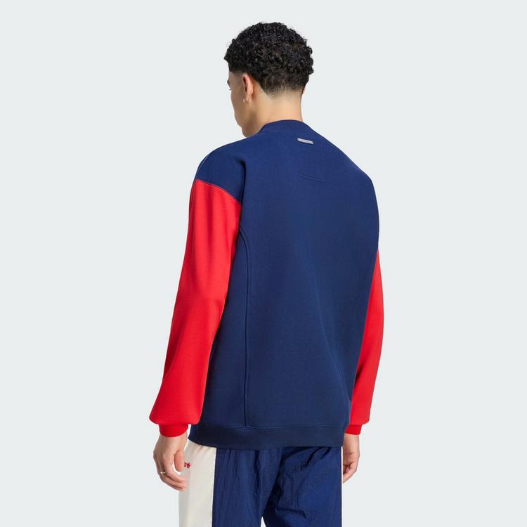 adidas adidas FC Arsenal EQT Sweatshirt Sweatshirt Herren - Collegiate Navy / Better Scarlet - 1 | SportScheck